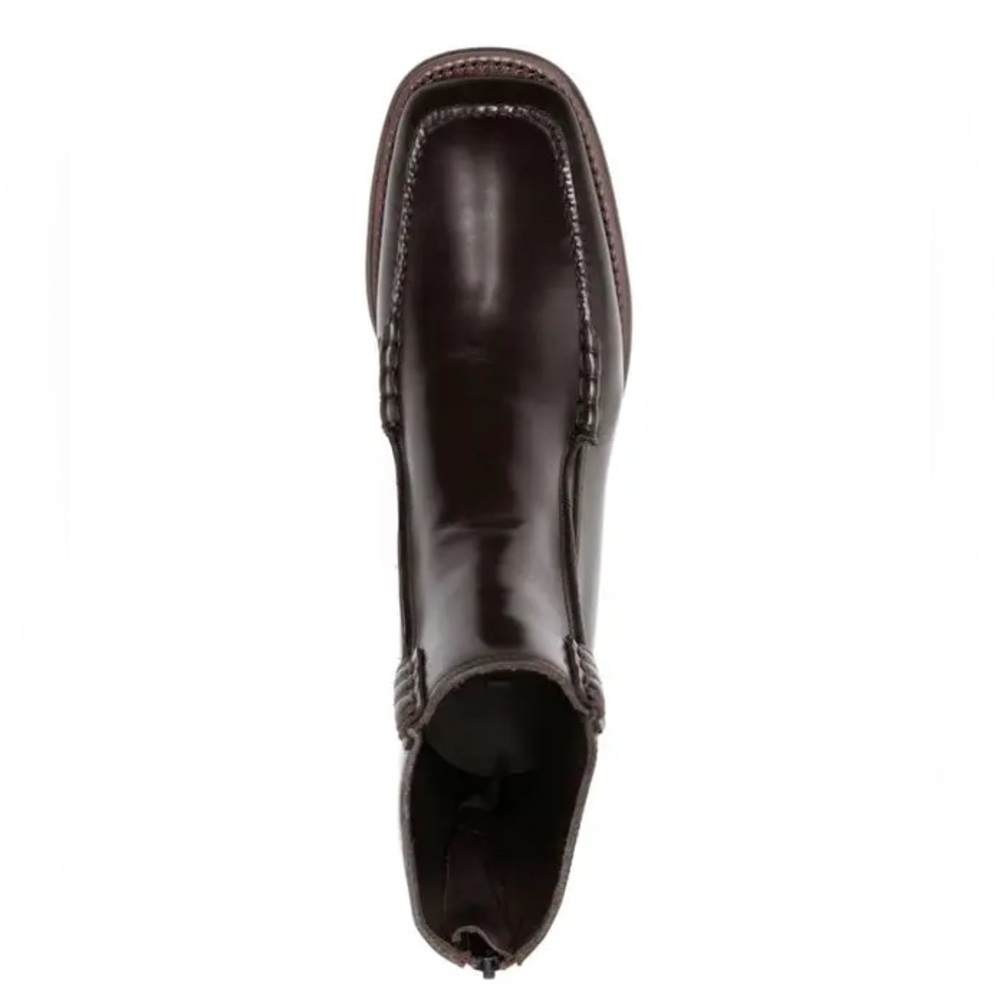 NWT HEREU Brown Quadra Boots size IT 40 - Picture 5 of 5